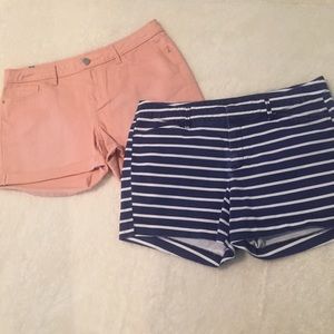 2 pair of super cute shorts! Both size 10.